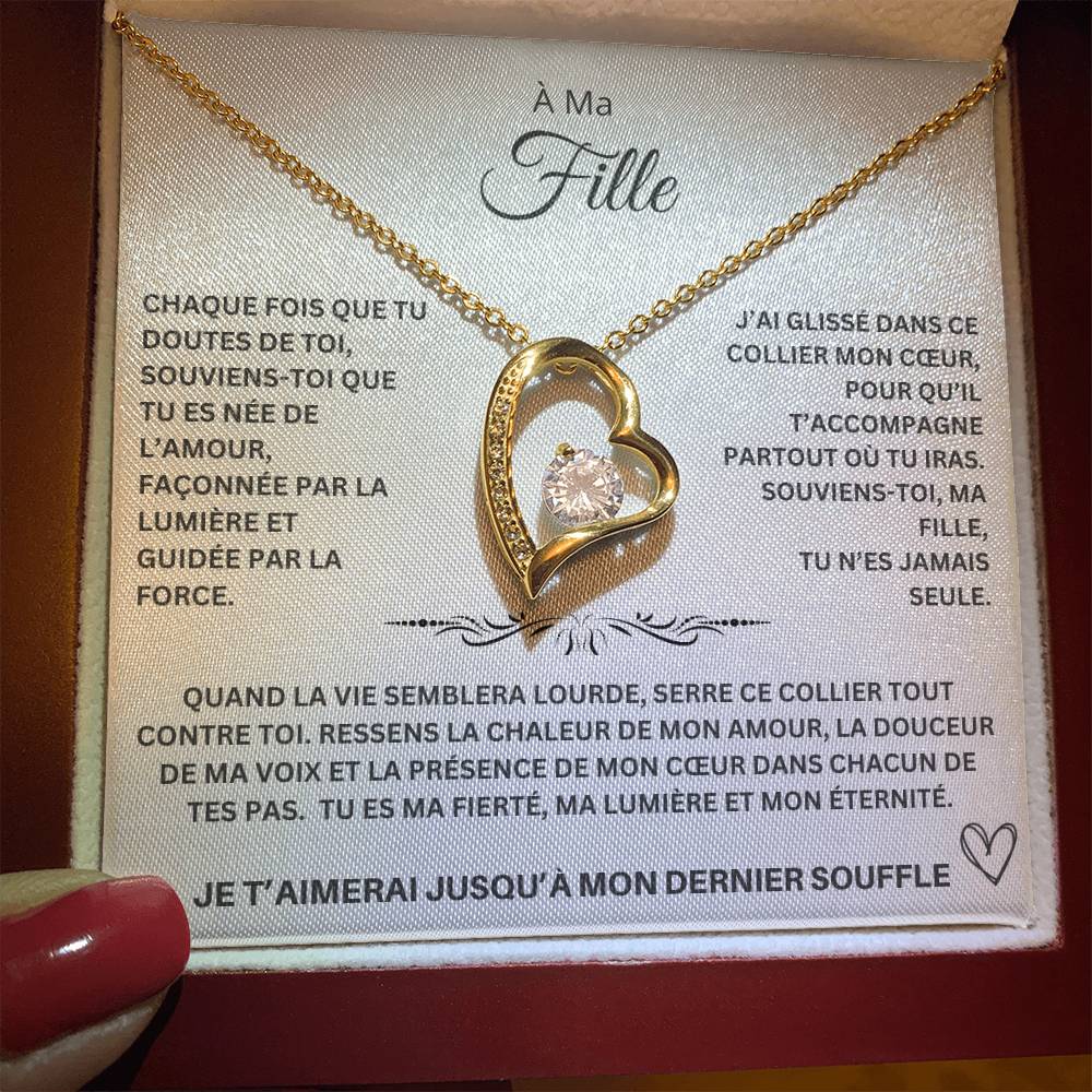 À Ma Fille – Née De L’Amour Et De La Lumière