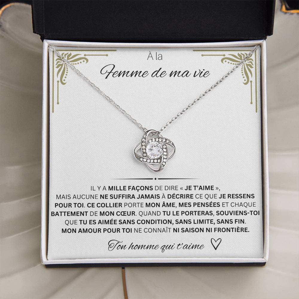 À La Femme De Ma Vie – Mon Amour Sans Frontière