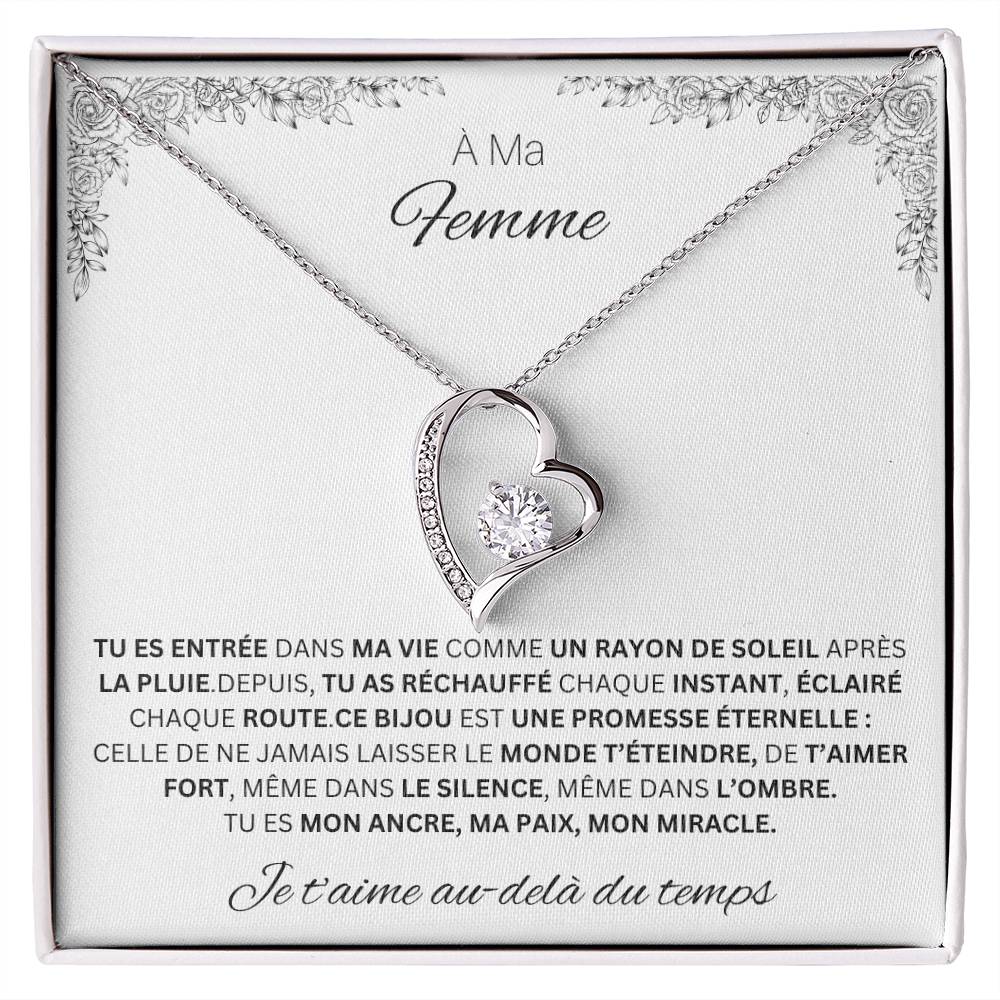 À Ma Femme – Mon Ancre Et Mon Miracle