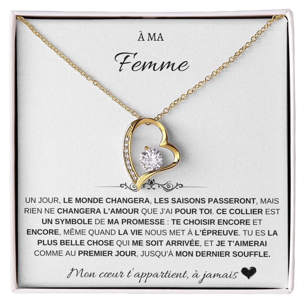 À Ma Femme – Mon Cœur T’appartient