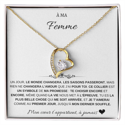 À Ma Femme – Mon Cœur T’appartient