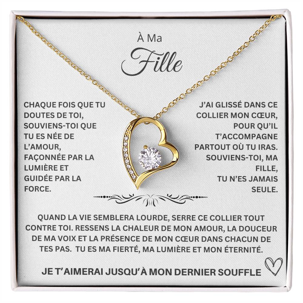 À Ma Fille – Née De L’Amour Et De La Lumière