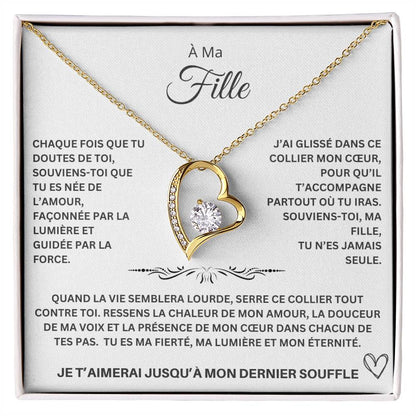 À Ma Fille – Née De L’Amour Et De La Lumière